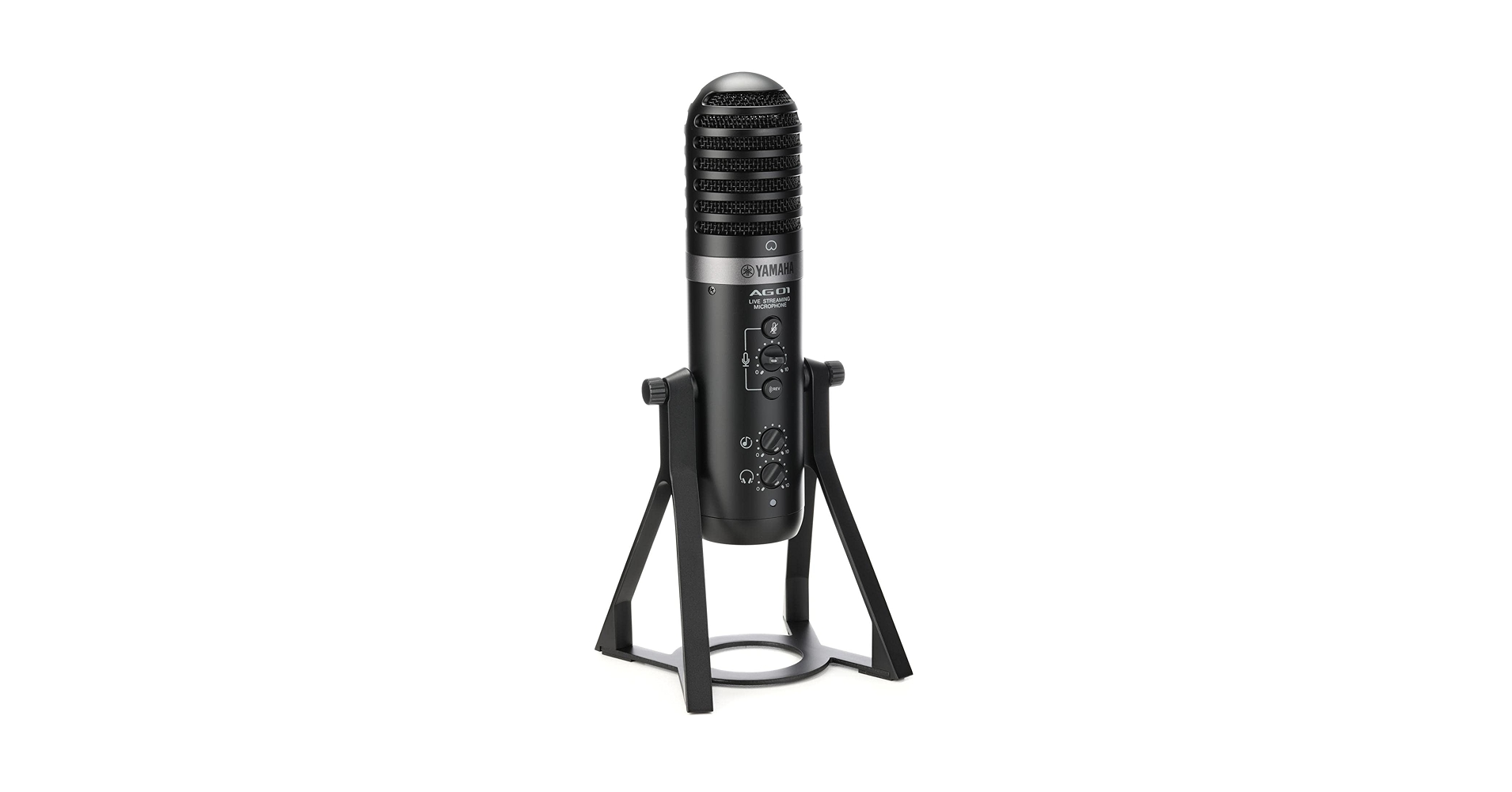 YAMAHA AG01 USBマイクロフォン AG01 Streaming Loopback Audio USB Microphone - Yamaha USA