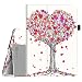 Fintie iPad 9.7 2018/2017, iPad Air 2, iPad Air Case - [Corner Protection] Premium Vegan Leather Folio Stand Cover, Auto Wake/Sleep for Apple iPad 6th / 5th Gen, iPad Air 1/2, Autumn Love