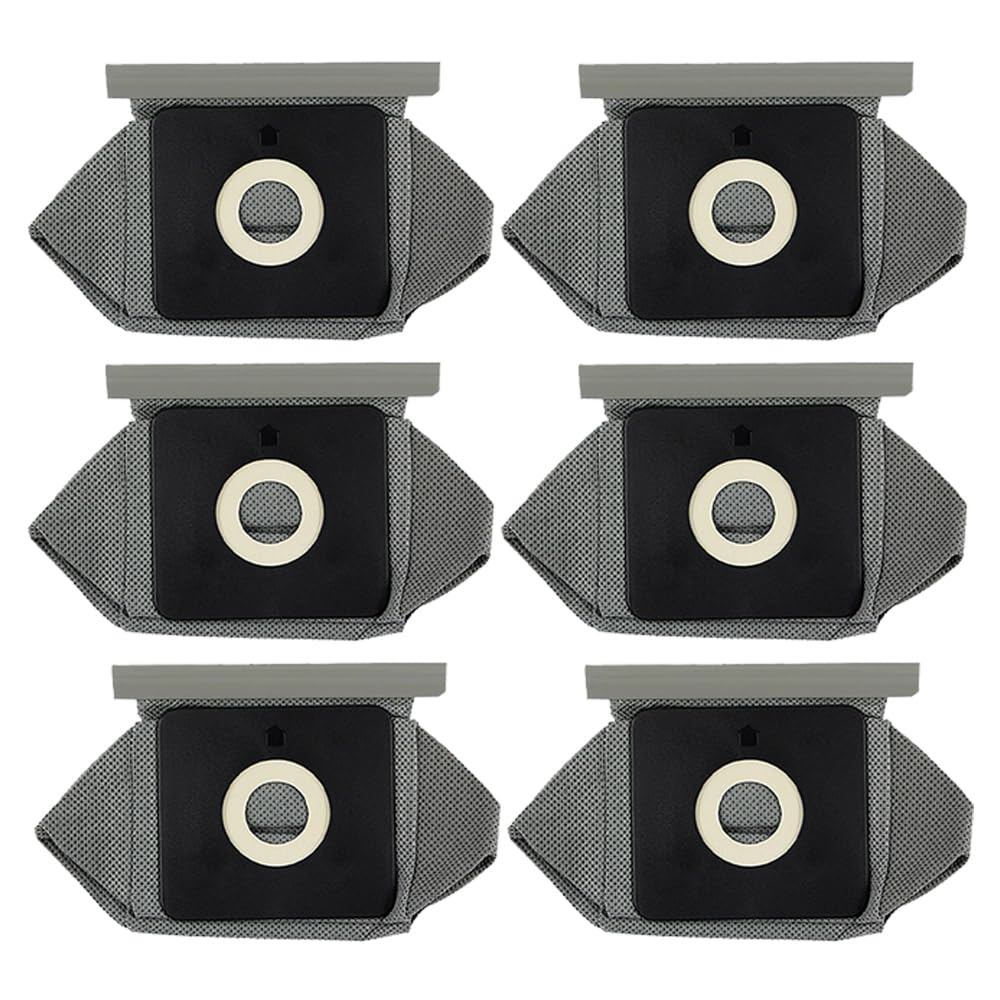 Paquete de 6 Bolsas de Polvo Tipo G para aspiradora para Bosch BSG6 BSG7 BSGL3126GB GL30, Bolsas de Tela Lavables Tipo G