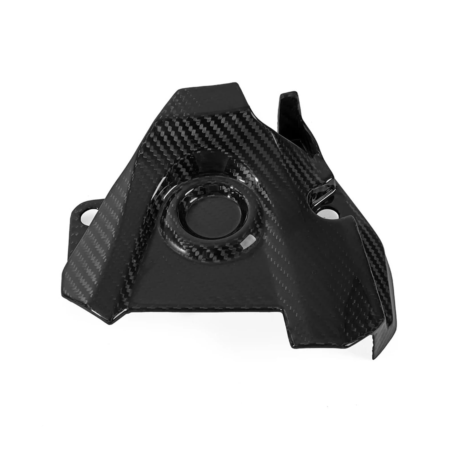 Moto Pignone Protezione Copertura della carenatura catena del pignone motore in fibra di carbonio per moto adatta per YAMAHA MT09 FZ09 Tracer 900 2013-2019