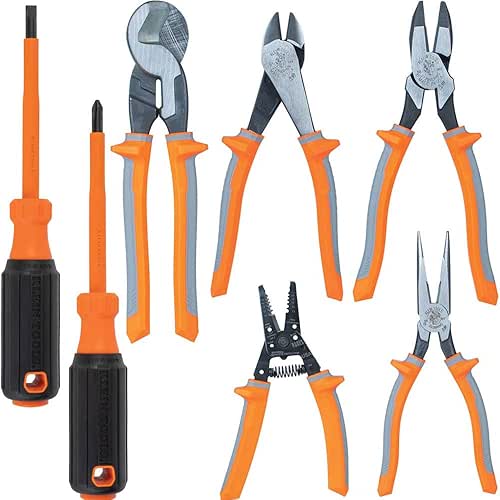 Klein Tools 9421R 1000V Insulated Plier Tool Set, Made in