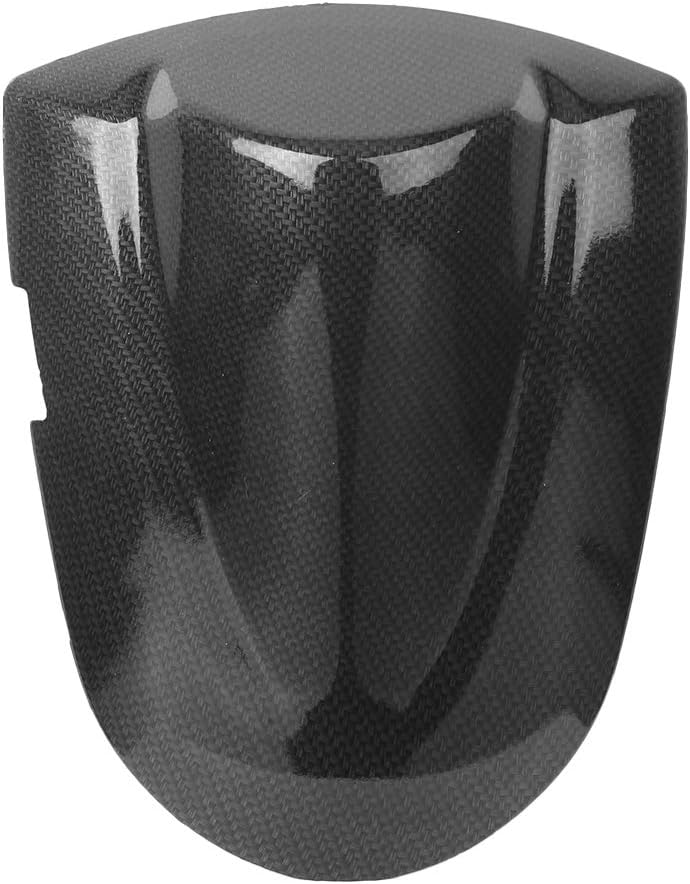 Lirun for Suzuki GSXR 600 750 K6 2006-2007 Rear Pillion Passenger Cowl Seat Rear Cover, Carbon Fiber