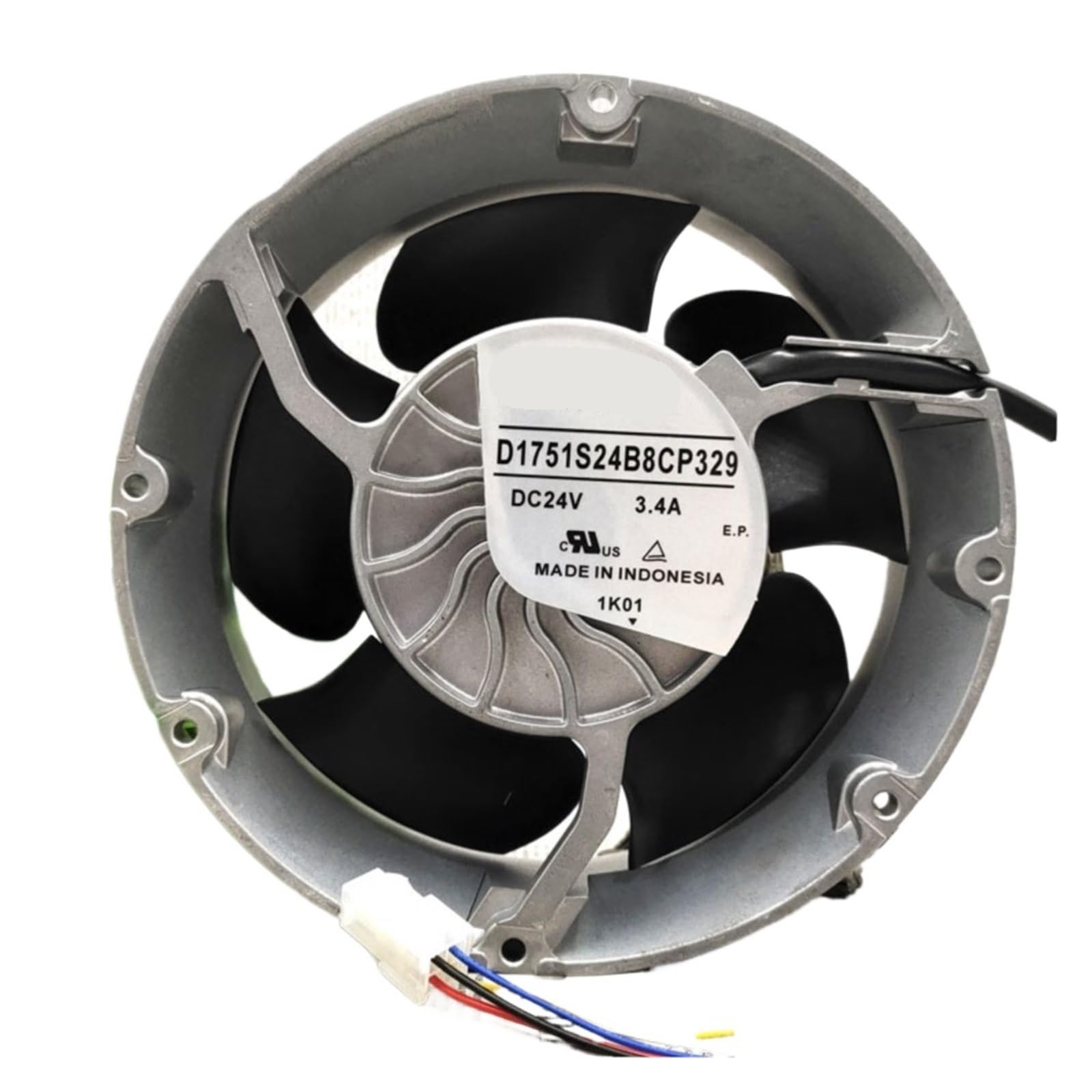 LZIKKGKI 172mm Fan D1751S24B8CP329 172mm 24V 4-Wire Inverter Cooling Fan