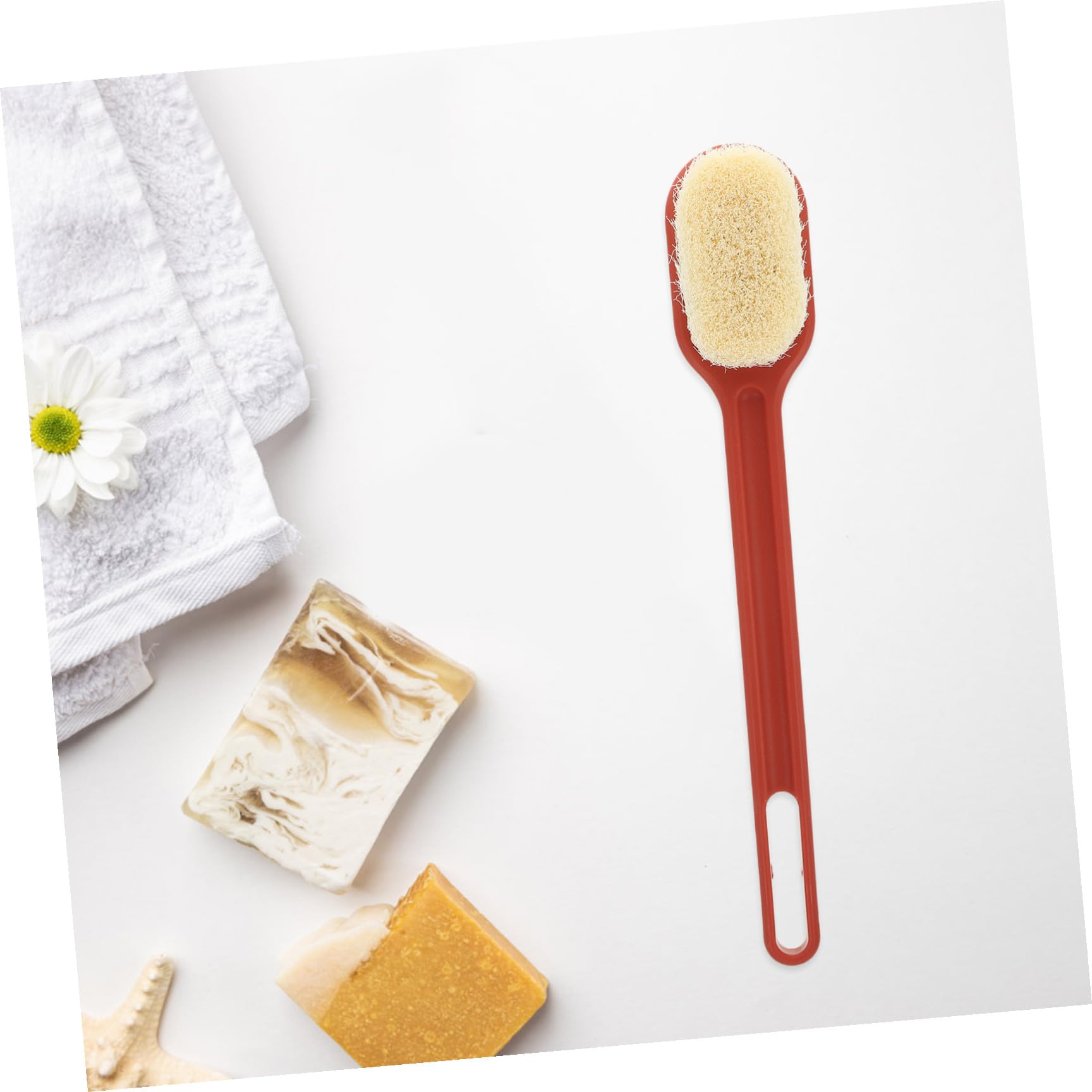 Didiseaon 3 Piezas cepillo para fregar la espalda masajeador de cuerpo cepillo masajeador esponjas cepillo de mango largo cepillo de ducha duradero tómate un baño cepillo de masaje cepillar