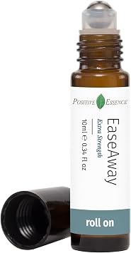 EaseAway Extra Strength Essential Oil Roll On, Essential Oil Blend for Head Relief, Relaxation, and Skincare, Leak-Proof Rollerball, Tension Relief Roll-on 10 mL