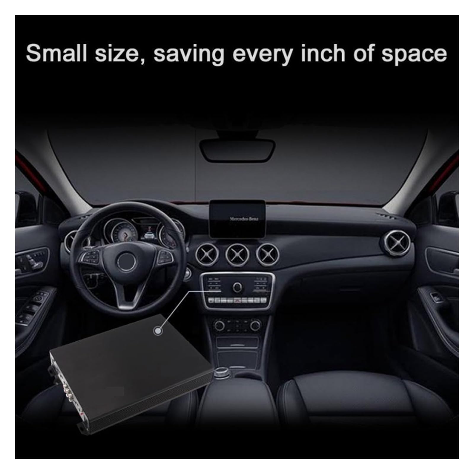 Samochodowy wzmacniacz audio Modyfikacja samochodowego sprzętu audio Akcesoria ze stopu aluminium Wzmacniacz klasy A/B Precyzyjne Strojenie