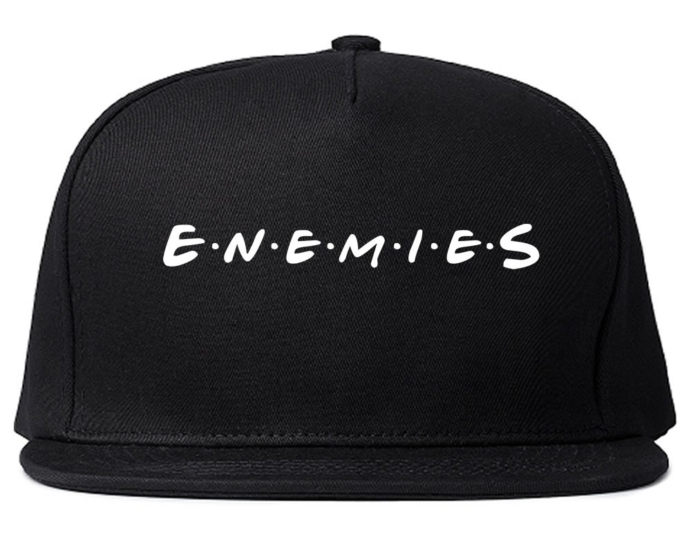 Kings Of NY Enemies Squad Friends Parody Style Snapback Hat Black