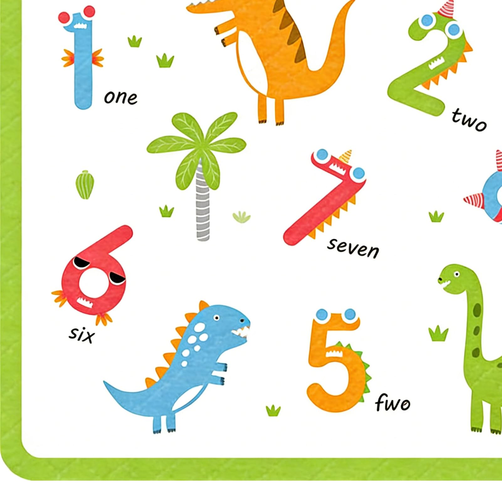 Manteles individuales para niños - Alfombrilla adhesiva de 20 piezas | Mantel individual de mesa antideslizante con estampado de dinosaurios a 11,8 x 16,5 pulgadas, manteles individuales desechables