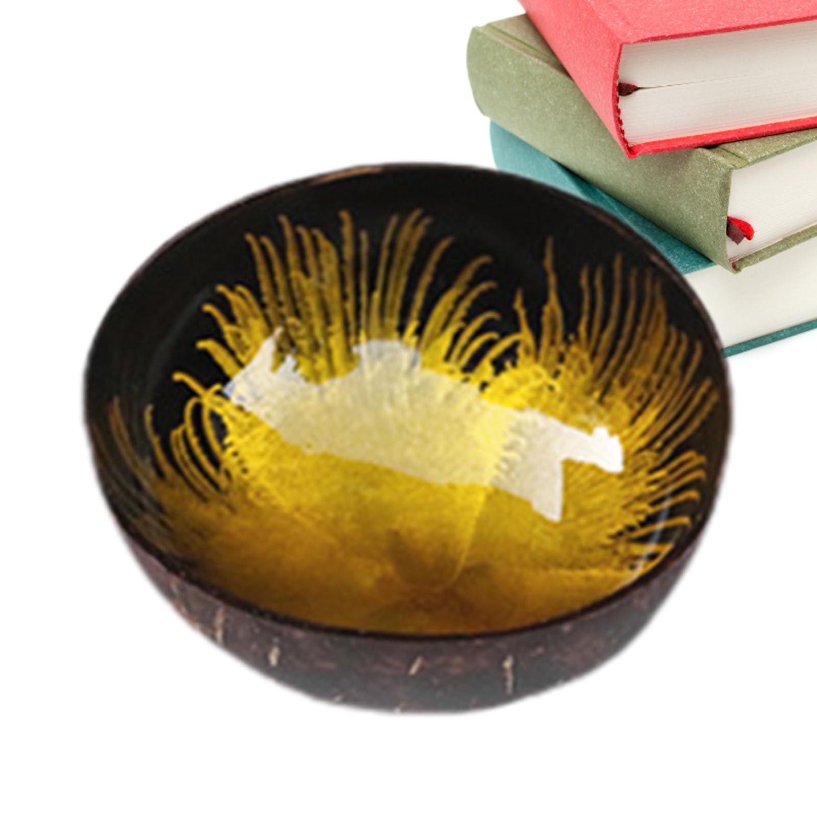 tinysiry Bols en Noix de Coco, Porte-Noix décoratif pour Bol de Stockage de clés, Bol de Stockage Fait à la Main en Coquille de Noix de Coco Naturelle Multi-usages sans bavures C tinysiry Bols en Noix de Coco, Porte-Noix décoratif pour Bol de Stockage de clés, Bol de Stockage Fait à la Main en Coquille de Noix de Coco Naturelle Multi-usages sans bavures C