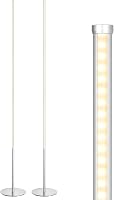 EDISHINE 2x LED Álló Lámpa 147cm Dimmelhető Meleg Fehér Modern Szobai Világítás 8