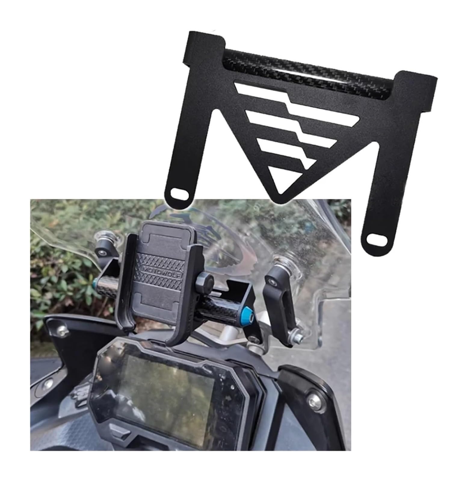 Soporte GPS para teléfono para VOGE 650DS para 650DSX DS650 Motocicleta Navegación Placa Soporte Teléfono GPS Accesorios
