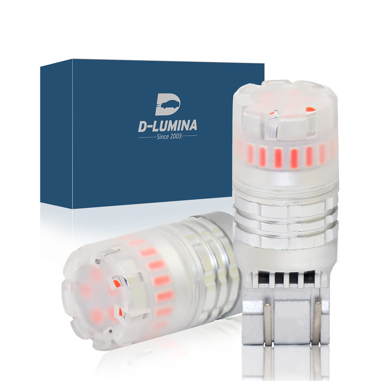 Lampadine LED T20 7443 Canbus - 2 Pezzi, Bianco 6000K, Impermeabili IP67, No Polarit&agrave;