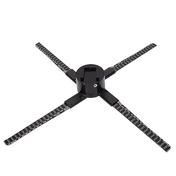 Holographic Fan Projector, Professional 3D Hologram Fan with 552pcs LED Lamp Beads for Business Store(#1)