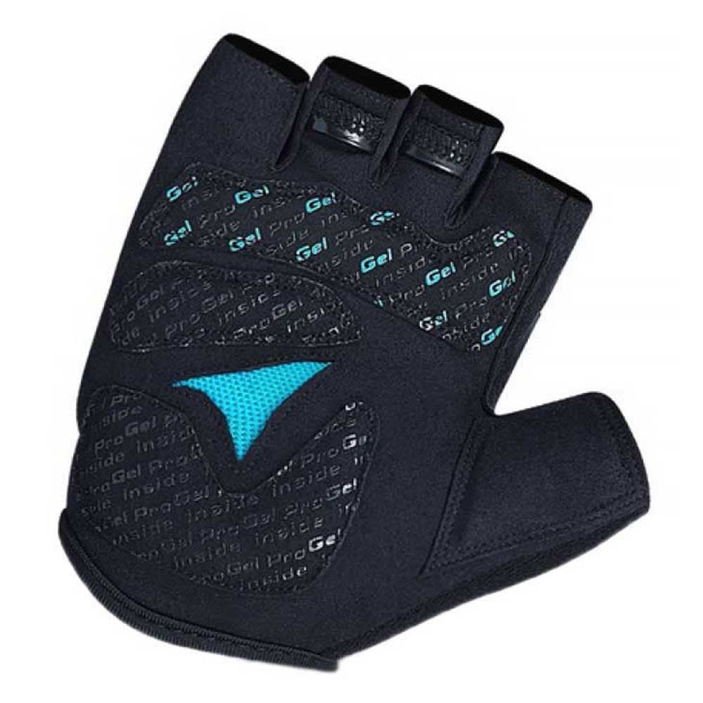 Brace B-Race Bump - Guantes de gel unisex para adulto, color negro y azul