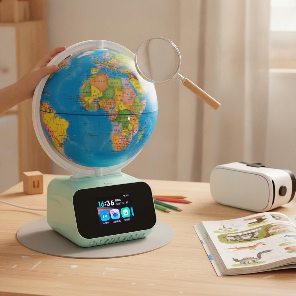 Educativo AI per Bambini, Giocattolo Educativo con Controllo Vocale, per il Regalo