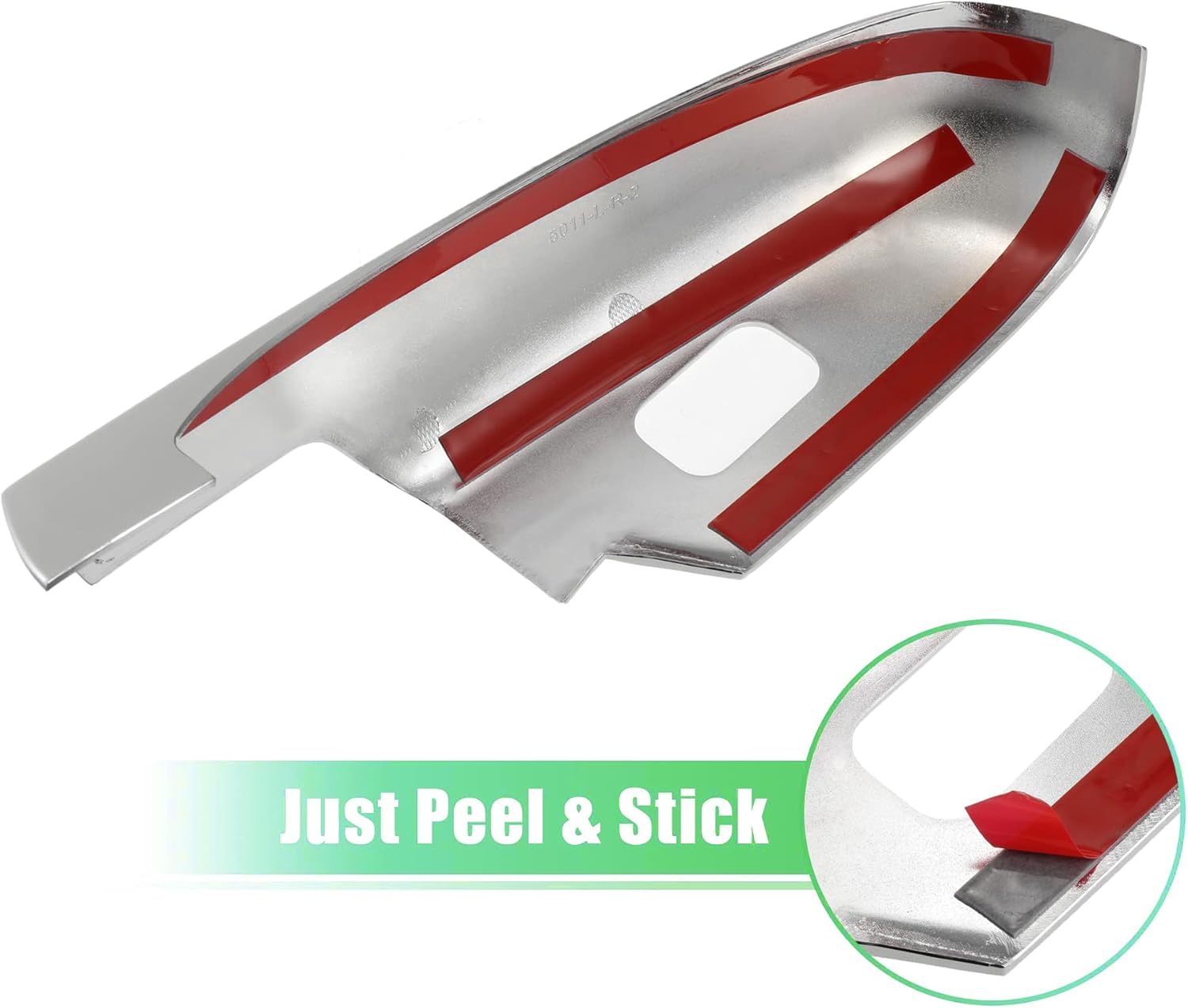 1 Pair Chrome Side Mirrors Driver Side Mirror Housing,Passenger Side Mirror Car Side Door Mirror Covering Cap for Chevrolet Suburban 1500 2007-2014 for Chevrolet Silverado 2500 2007-2010 2012-2014