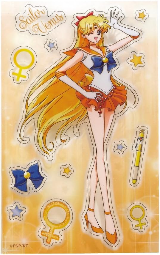 サンスター クリスタルステッカー 美少女戦士セーラームーン4 ヴィーナス セーラームーンcr S 事務用品