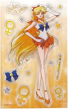 Amazon.co.jp: サンスター クリスタルステッカー 美少女戦士