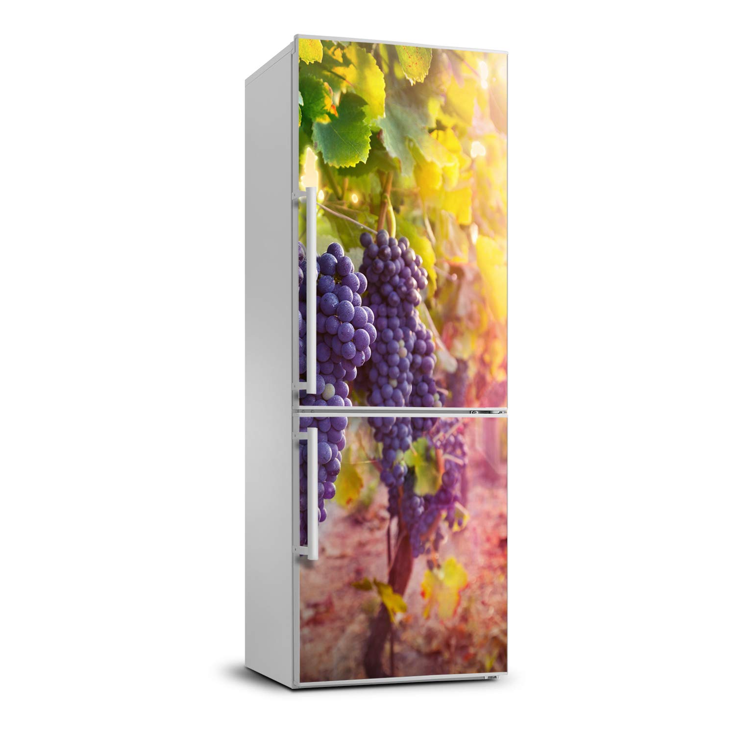 Cubierta de refrigerador autoadhesiva Tulup para tapar imperfecciones de cocina 60x180