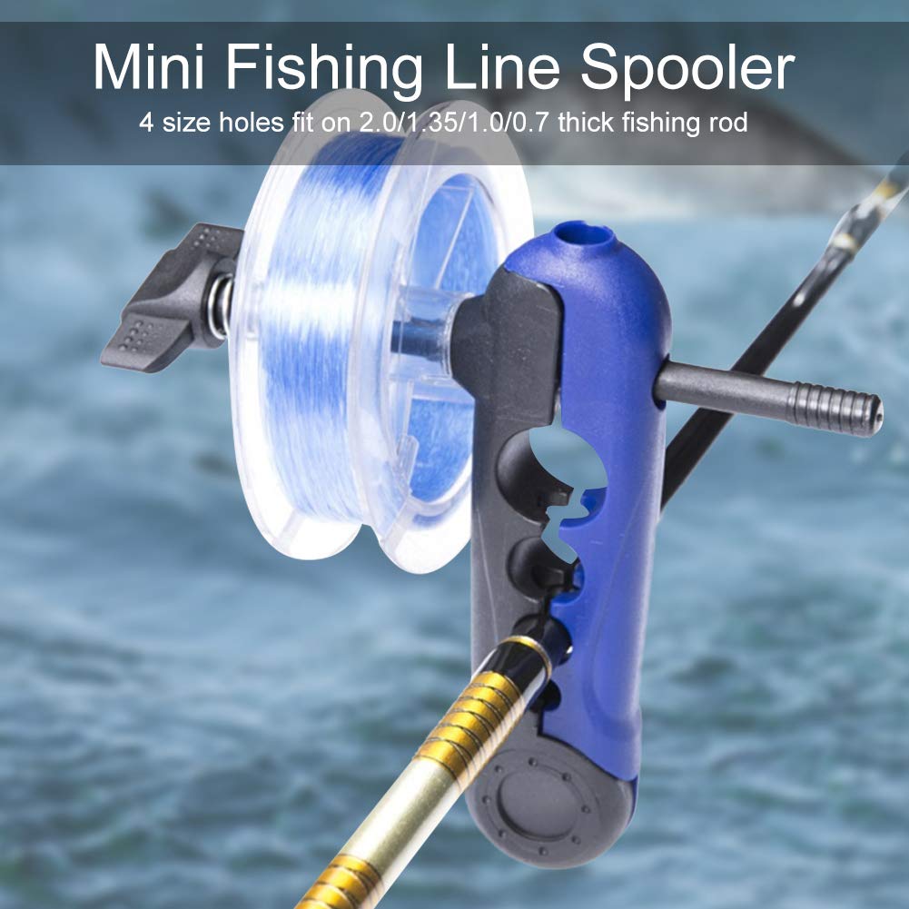 Bobine De Ligne De Pêche Avec Compteur – Support D'enroulement, Léger, En Acier Inoxydable – Pour Cannes, Récréatif Et Compétition