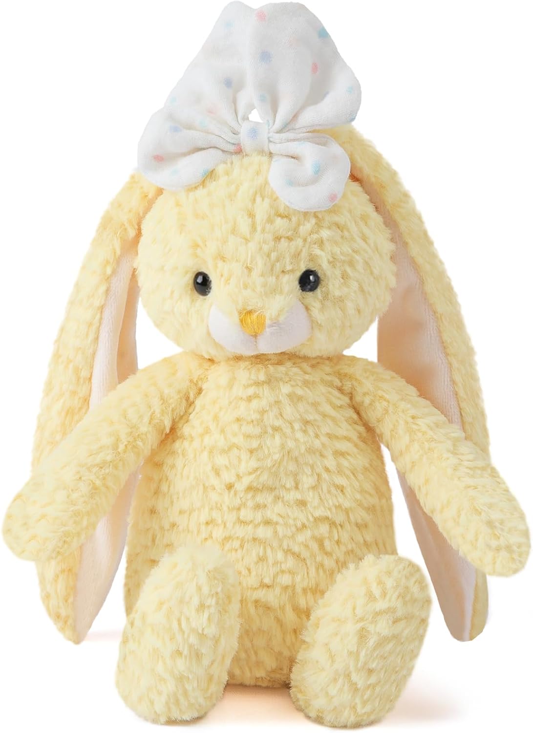 Amazon.com: Bunny Stuffed Animal Soft Rabbit Cuddly Toy 8'' Long ...