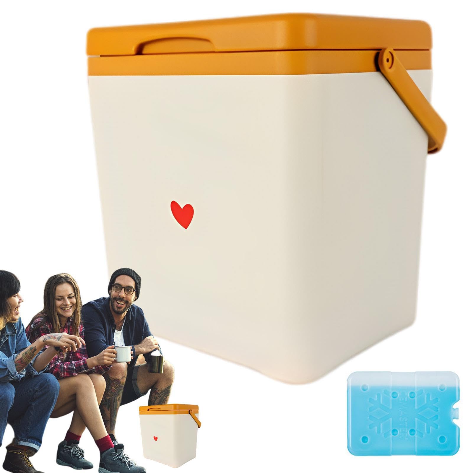 Weiting Solution Portable Refrigerator - Insulated Rv Fridge And Freezer,7L Small Refrigerator, Travel Refrigerator Fridge Freezer Skincare Desk Little Tiny Fridge, Portable Car Freezer For Home Use