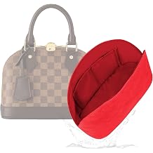 Lightweight Purse Organizer Insert for LV Alma BB, Ruby
