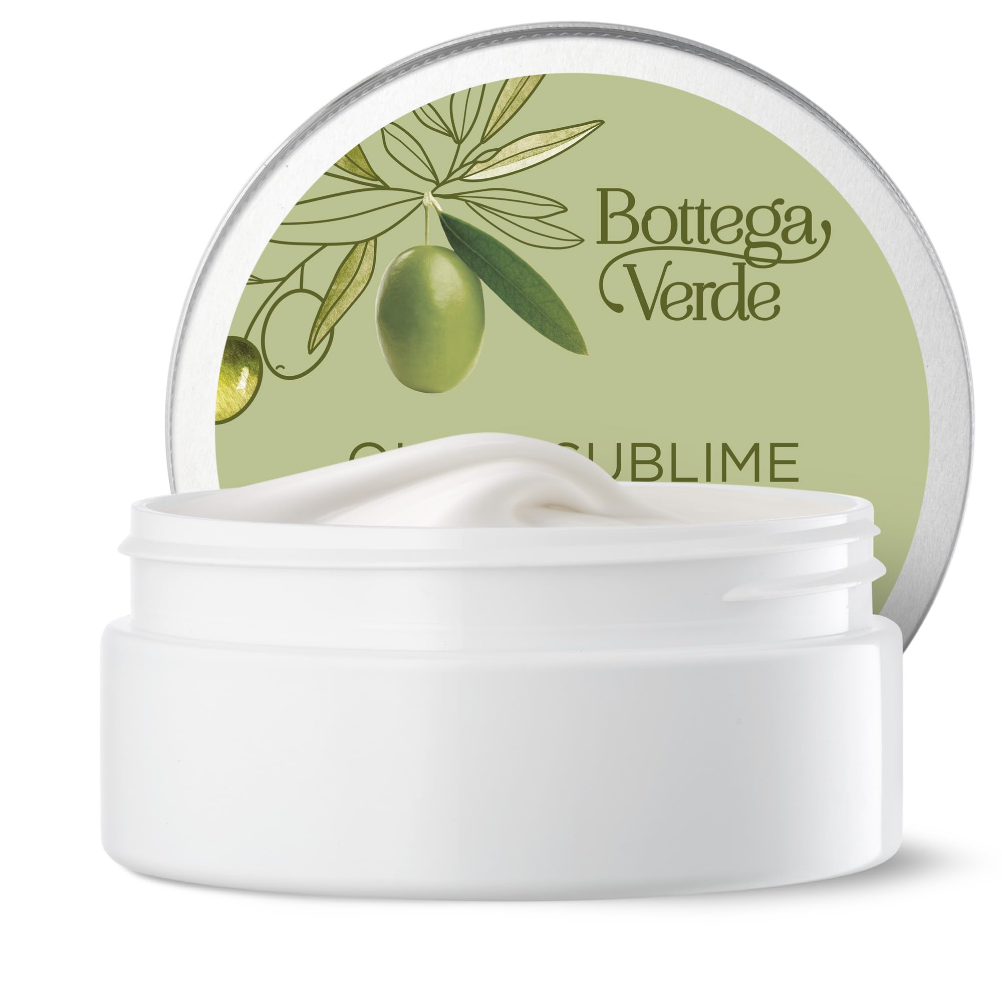 Bottega Verde - Burro Corpo Nutriente Restitutivo, 150 ml, con Olio di Oliva Iperfermentato, Burro di Cacao e di Karitè, Azione Nutriente e Emolliente, per Pelli Normali o Secche