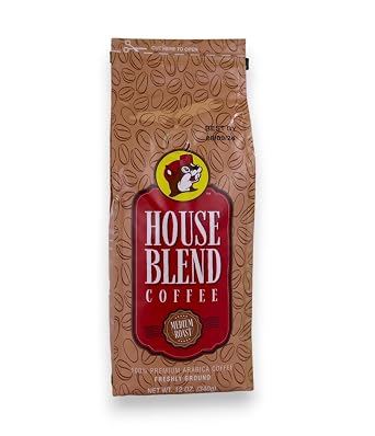 Buc-ees House Blend Medium Roast Ground Coffee - 12oz
