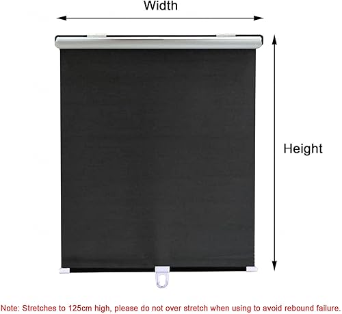 Miniatura 7 de Persianas enrollables opacas con ventosas, persianas enrollables opacas térmicas, persianas de privacidad temporales, cortinas portátiles