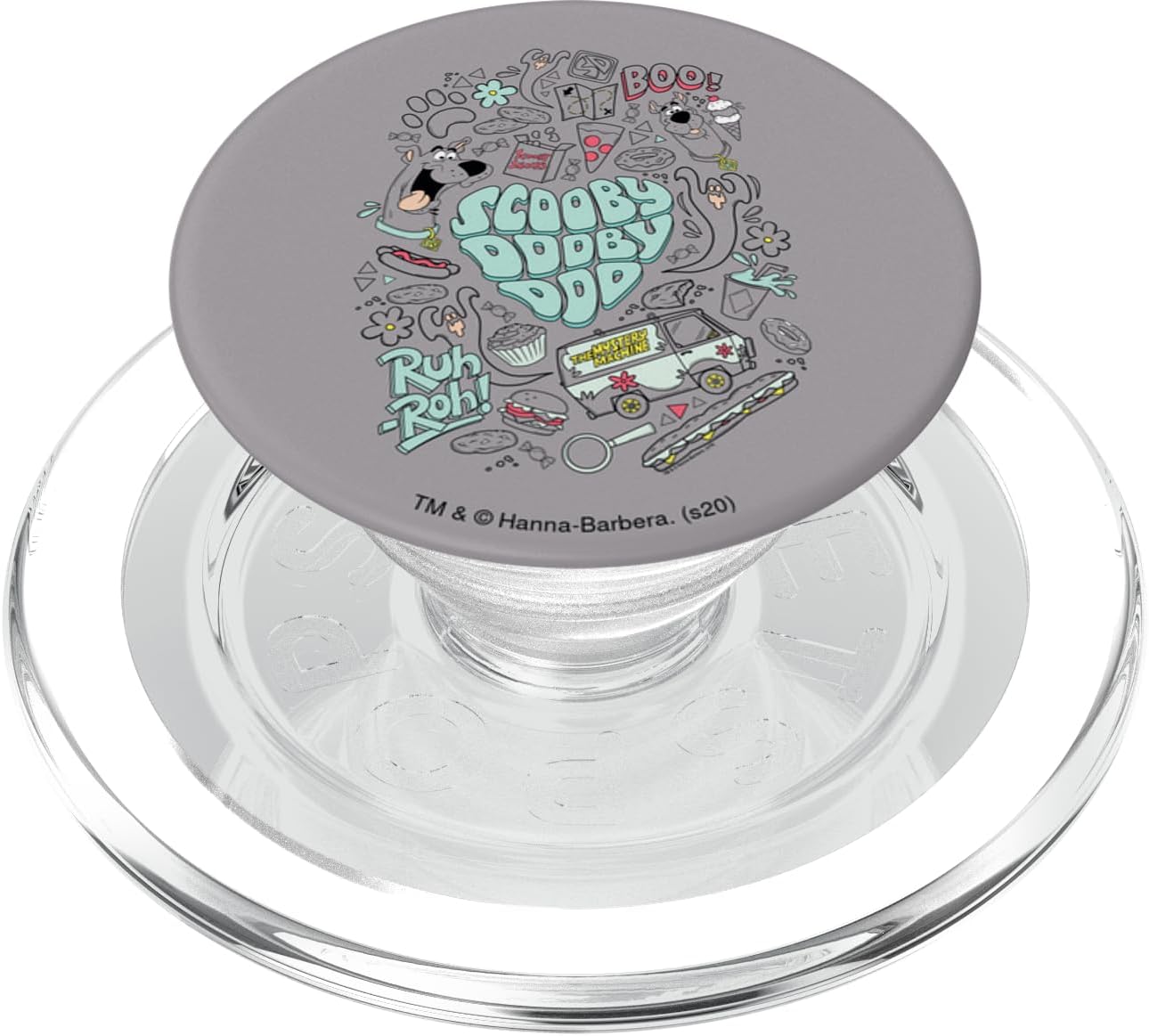 Scooby-Doo Icon Collage PopSockets PopWallet for MagSafe