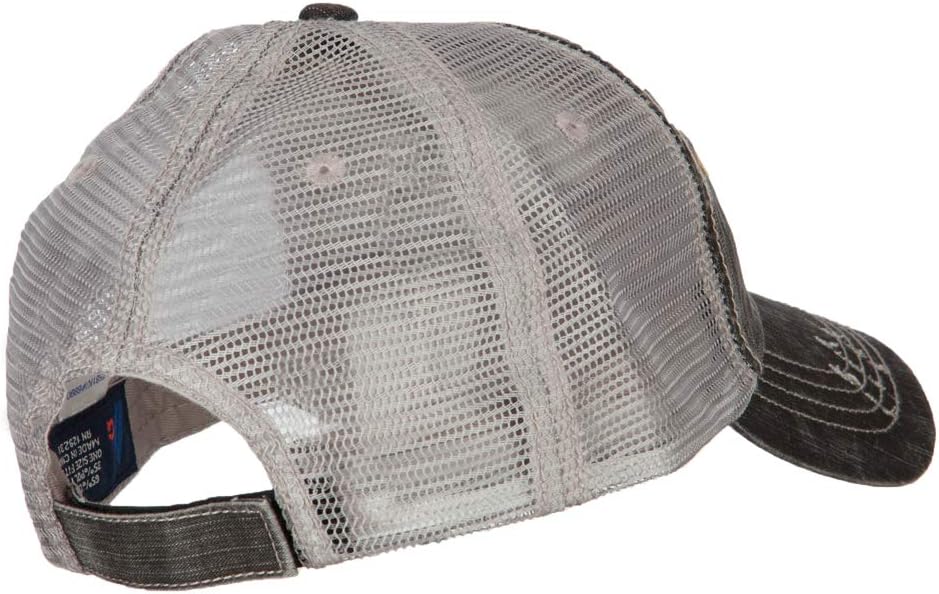 US Coast Guard Embroidered Low Profile Cotton Mesh Cap