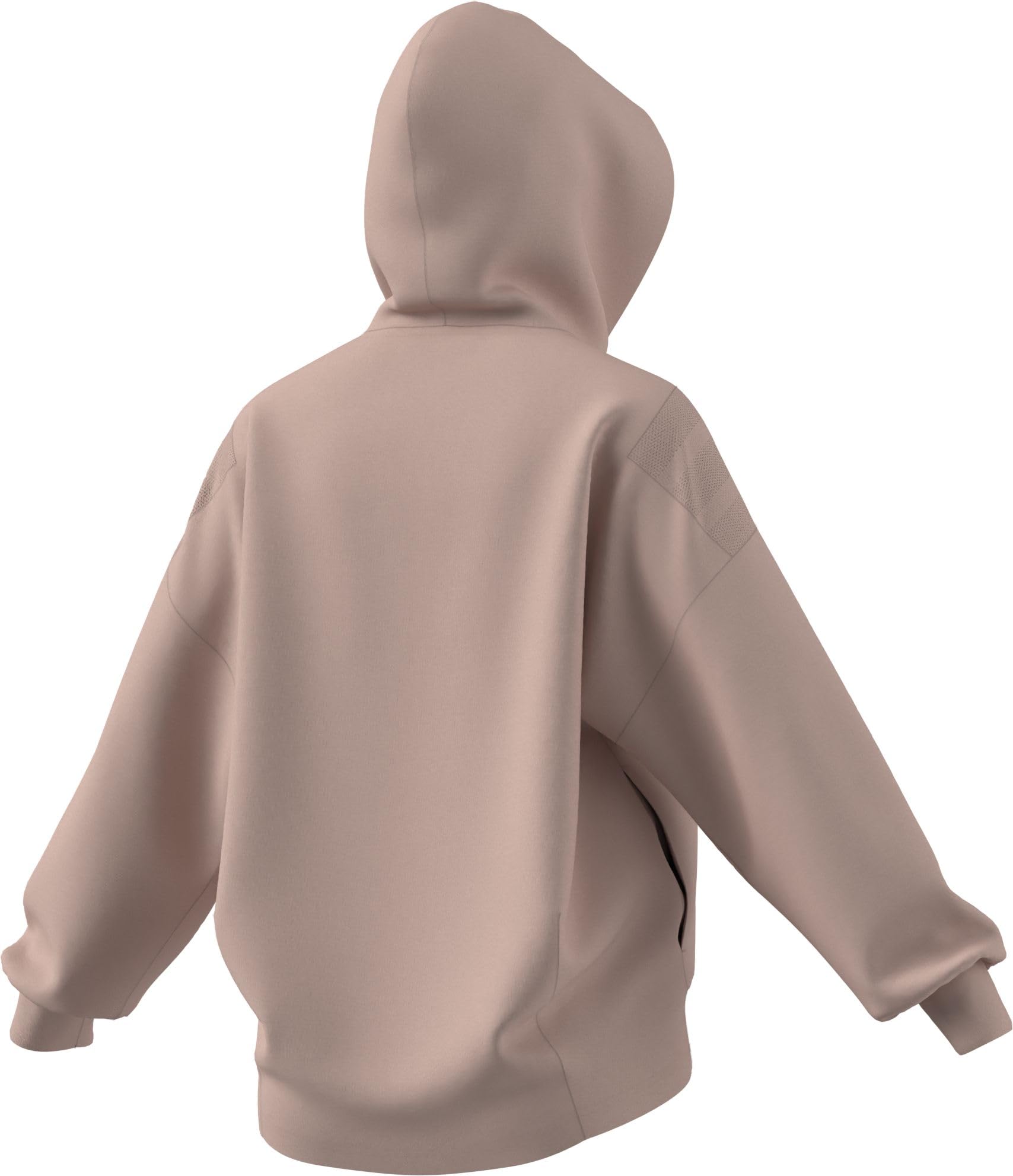 adidas dames FUTURE ICONS THREE STRIPES HOODIE, blush pink, XS
