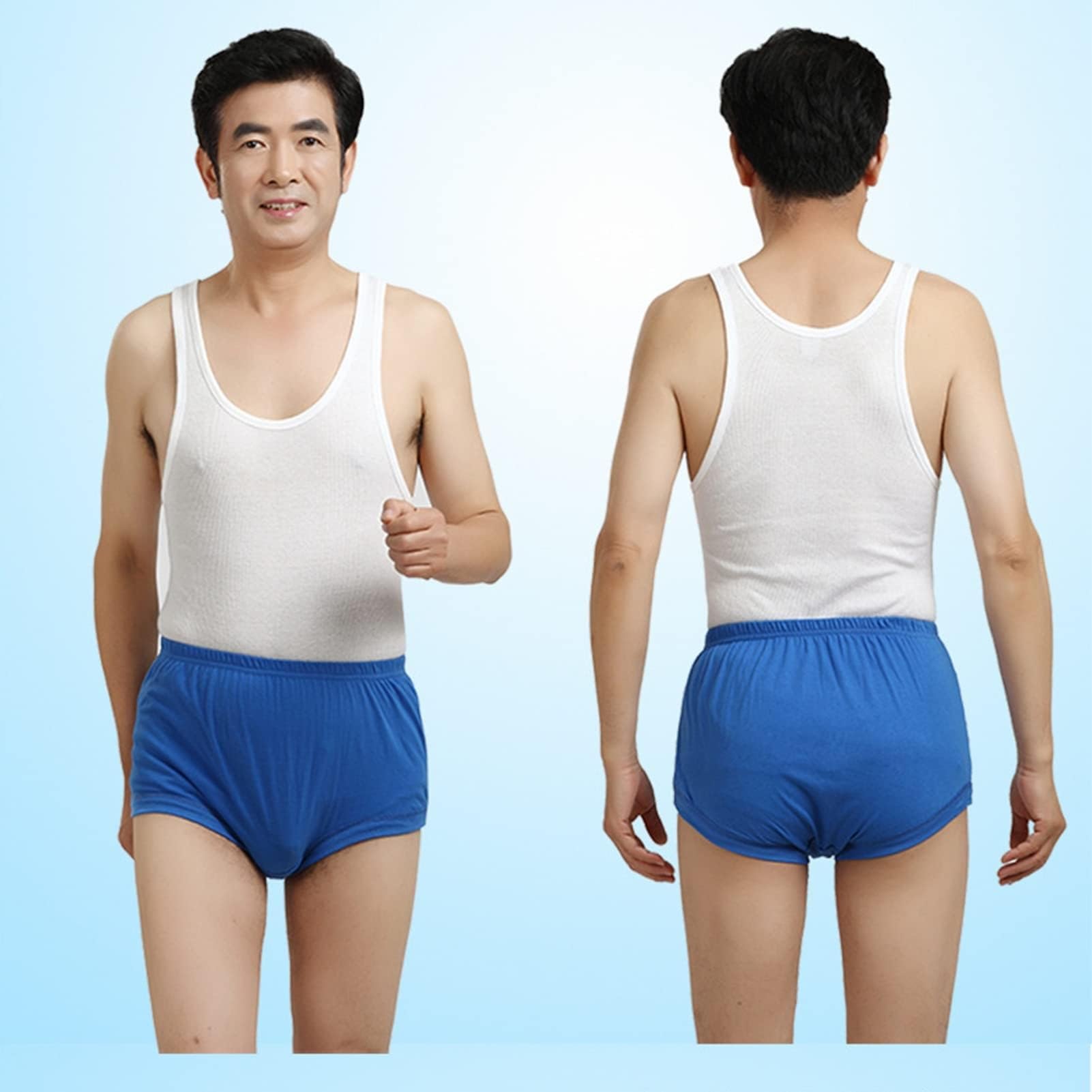 Intimo Di Lusso Uomo Slip Bikini Uomo In Seta Pura - Confezione Da 5 Pezzi, Taglie L-4XL, Nero, Lusso E Comfort Taglie Forti Uomo - Foto 10