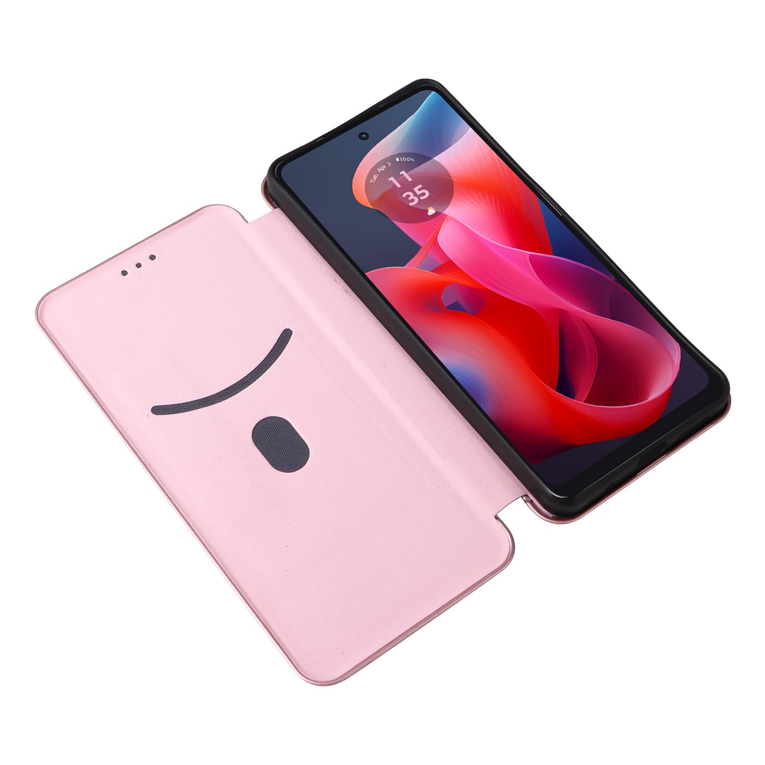 Amazon | Pelanty Moto G24/ Moto G04 ケース 手帳型 炭素繊維調