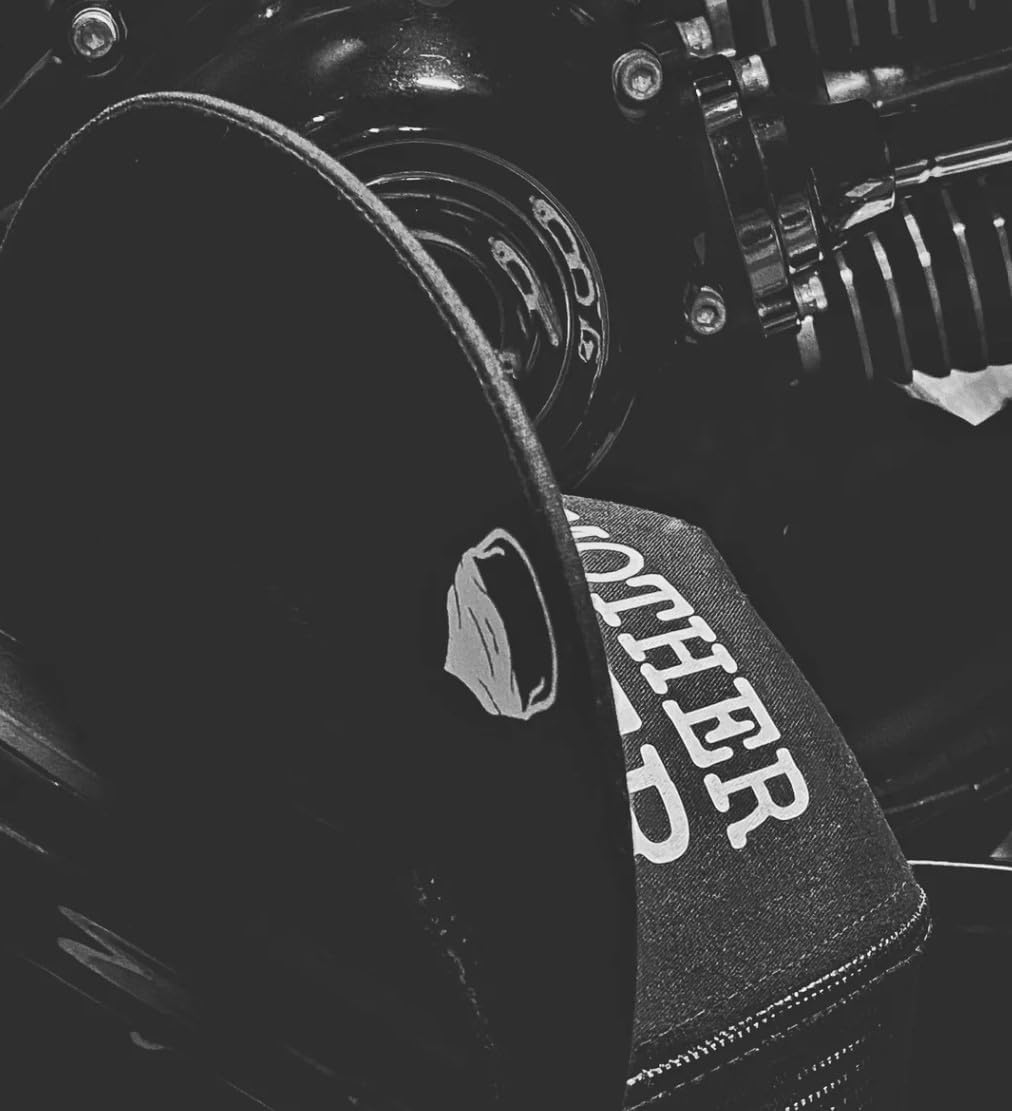 The Drive Clothing Bad MF Hat Flat Bill Black - Image 3