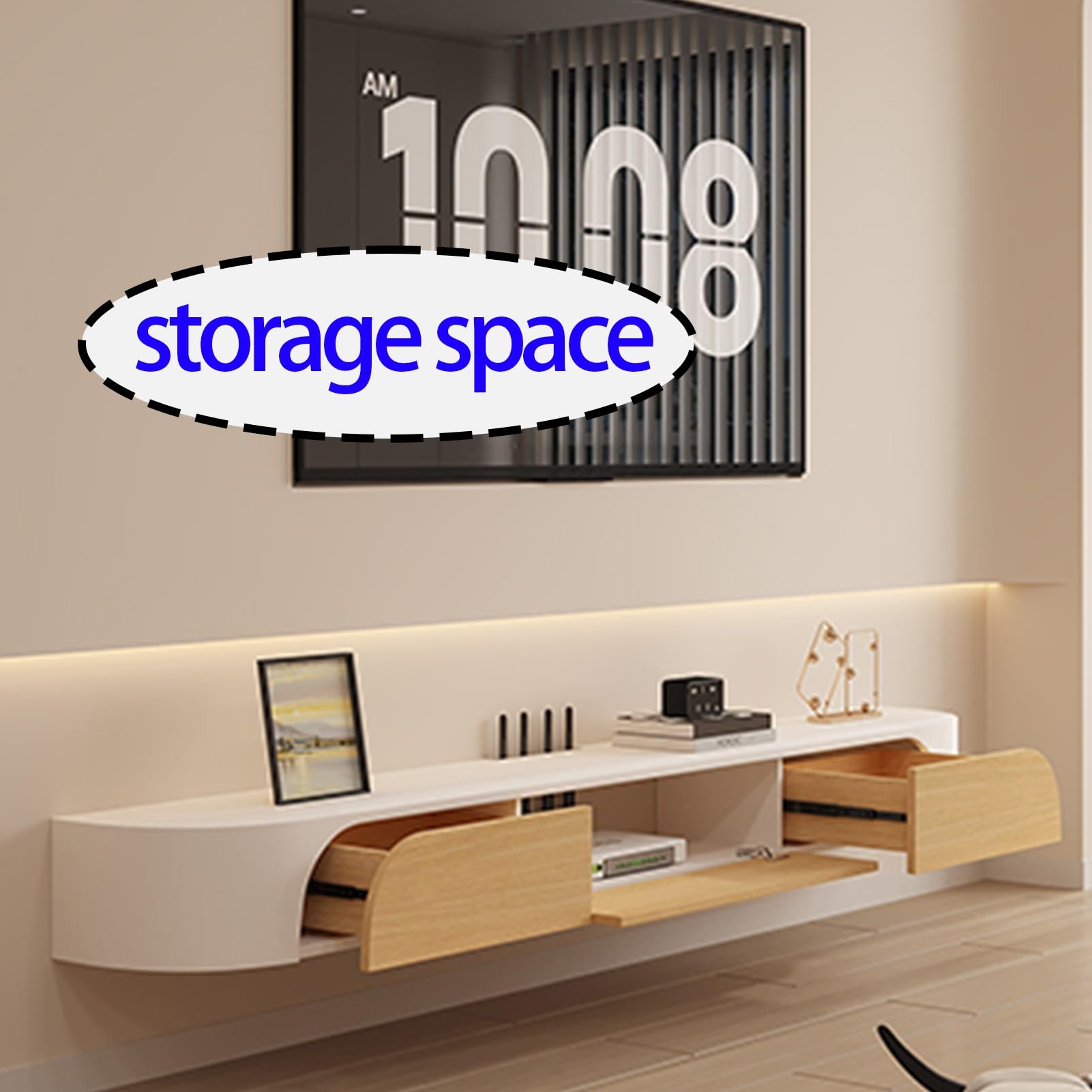 ✳︎専用✳︎テレビ台 Amazon.com: HOLGVE TV Stand, Solid Wood Color TV Console