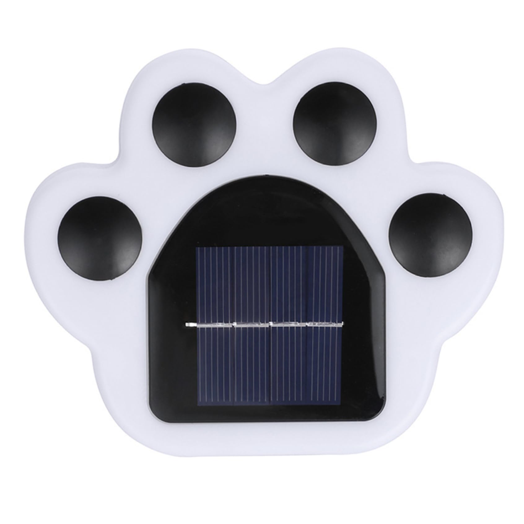 Solar Garden Lights Solar Lights Outdoor 6 LED Decorative Cute Cartoon Bear Paw Shape Powered Lawn Stakes for