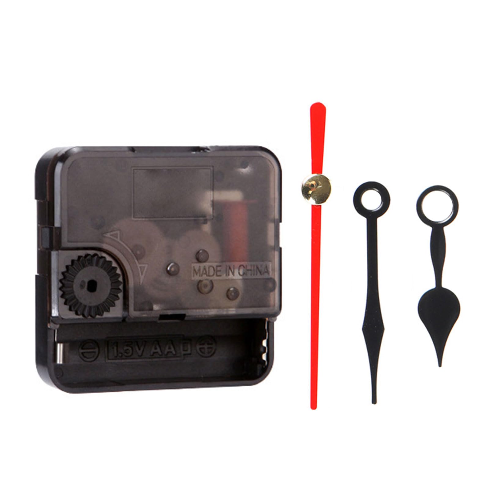 Maxtonser Quiet Quartzs Clock Movement Mechanism Clock Motor and Hands Battery Operated for Creative Clock Crafting Projects