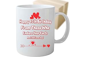 Happy 95th Birthday Mug: A Thoughtful Keepsake for Special Celebrations