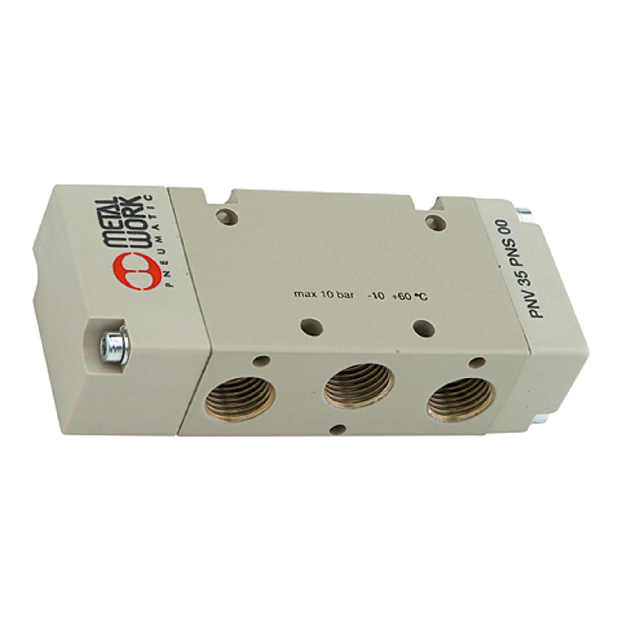 RIEGLER 106500-516.301 5/2-Wegeventil, pneumatisch, monostabil, Anschluss G 1/8, DN 5, 1Stk
