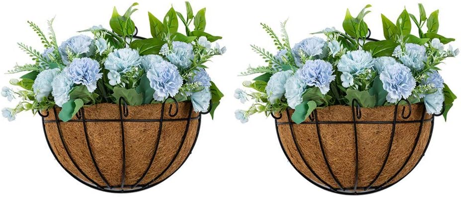 Portavasi Da Parete In Ghisa Relaxdays | Vintage Con Uccellino | 12 Cm | Per Balcone E Giardino