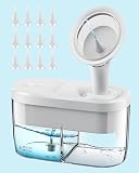 Kit De Cire D'oreille électrique, Outil De Nettoyeur D'oreille,nettoyage Efficace De L'oreille Avec 4 Modes Et Recyclage Automatique Des Eaux Usées Pour Les Enfants Adultes - 1