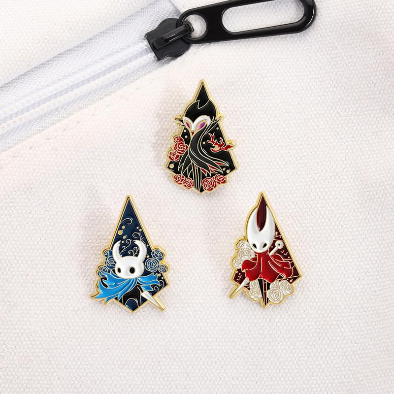 Image of 2PCS Enamel Pins, Anime Accessories, Badges with Pin for Bags and Collectors, Anime Themed Badges for Gifting