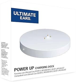 Base de Carregamento Ultimate Ears Power Up - Compatível com BOOM Base de Carregamento Ultimate Ears Power Up - Compatível com BOOM