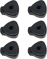 Vista 1 de Platillos de plástico tuerca de liberación rápida 0.315 in para platillo jazz tambor piezas accesorios 6 paquetes