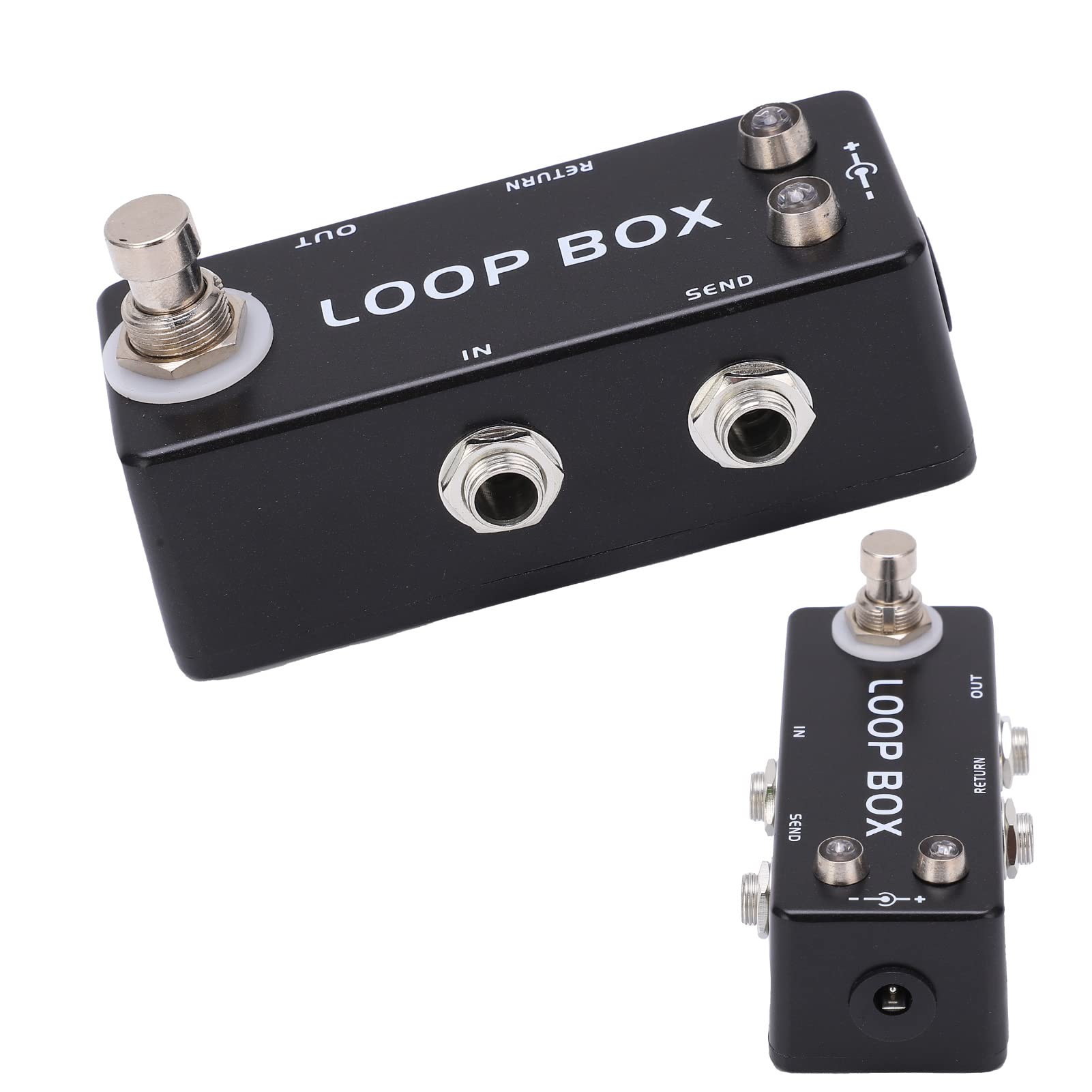 Pedales Switcher, efecto Loop Pedal Mini para ajuste para instrumento musical