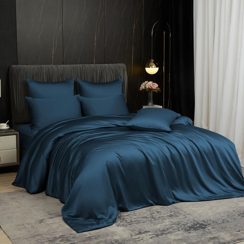 Gezu Bambus Bettwäsche 135x200cm zhu xianwei+Satin shuangpin Sommer Kühlende 100% Natürliche Bambusseide A