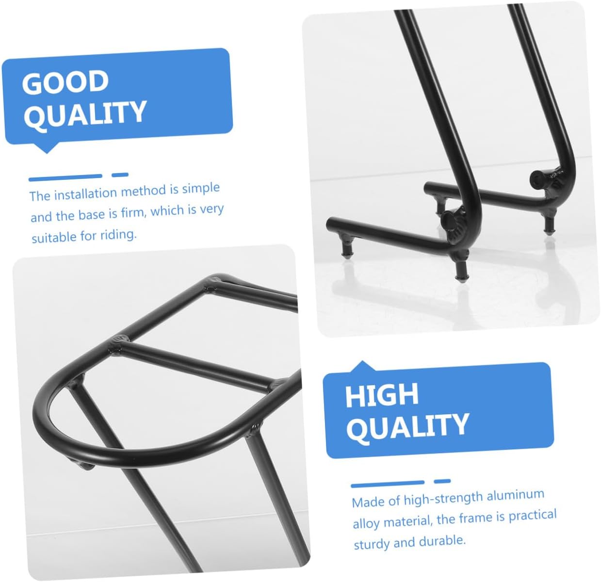 Alloy Bike Front Rack for Mountain Lightweight and Cargo Holder for Easy Storage and Transport and Accessories