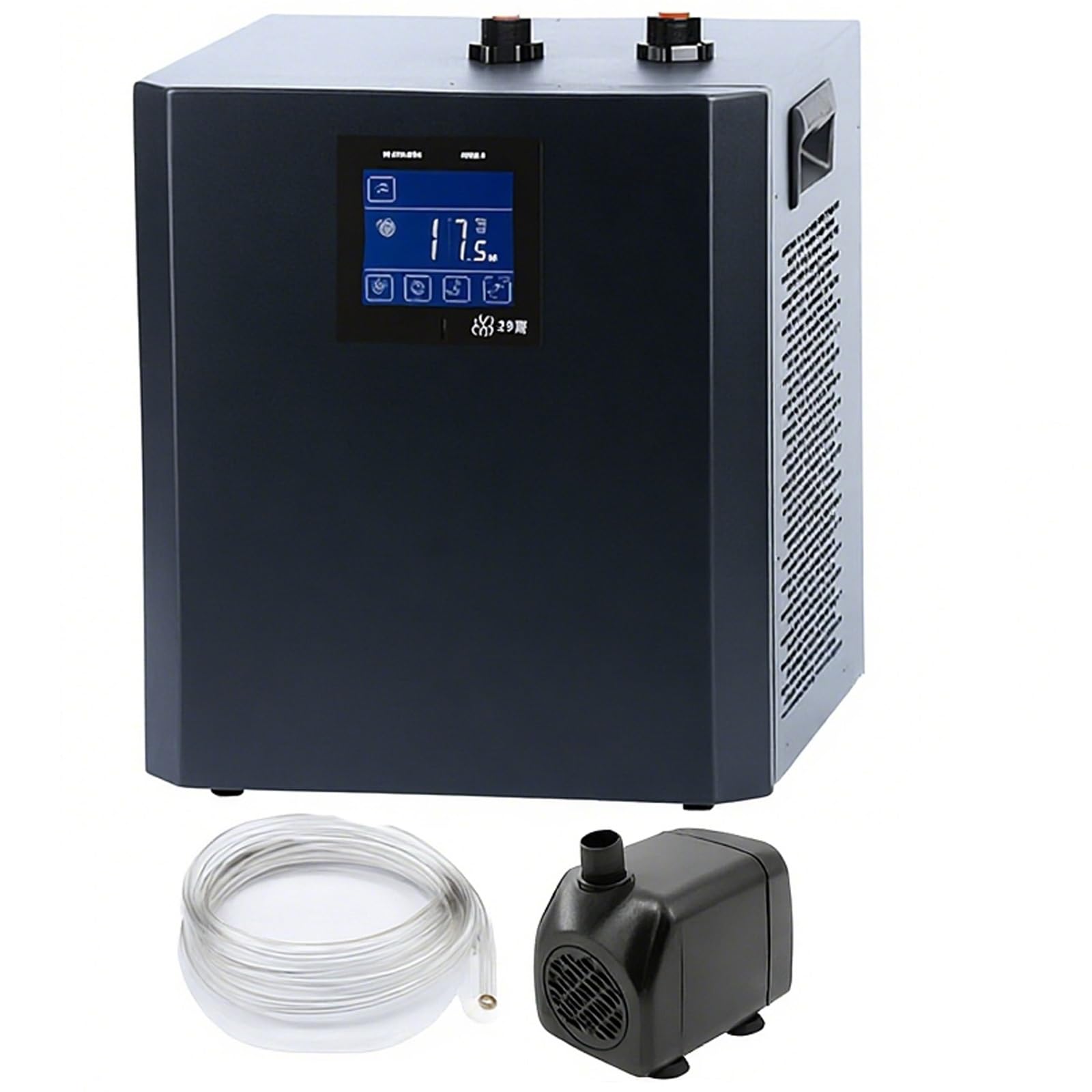 Eiwitany Compressor Aquarium Water Chiller with LED Screen & Remote Control, Cooling for Fresh/Salt Fish Tanks and Hydroponic (300L)
